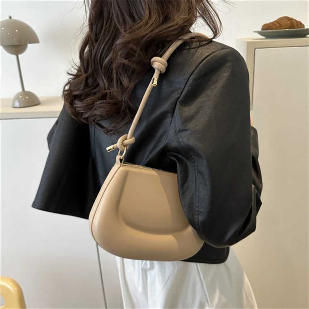 Soft PU Leather Crossbody Bag Wen Solid Color Handbag With Small Shoder Bags Z250514