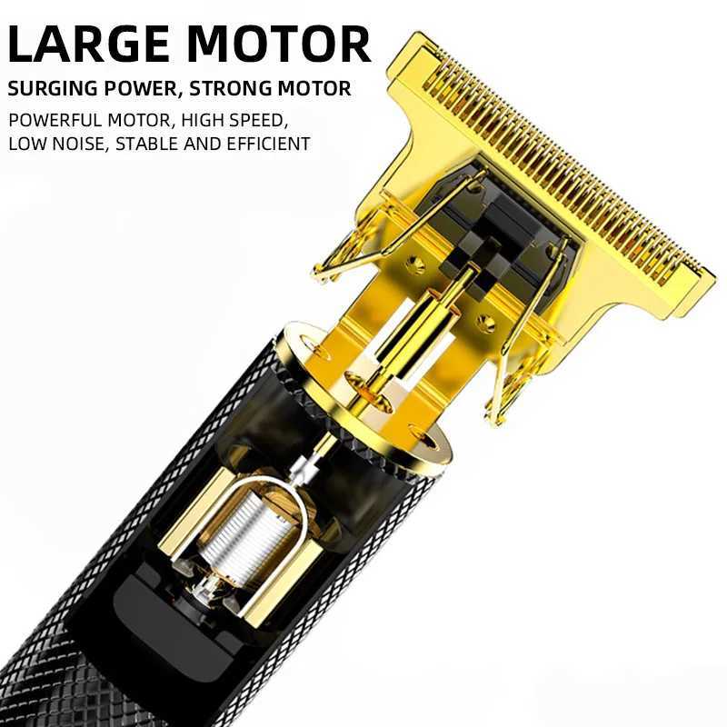 Mens hair clipper mens hair clipper mens trimmer Tendeusse USB electric shaver home travel hair clipper W241212