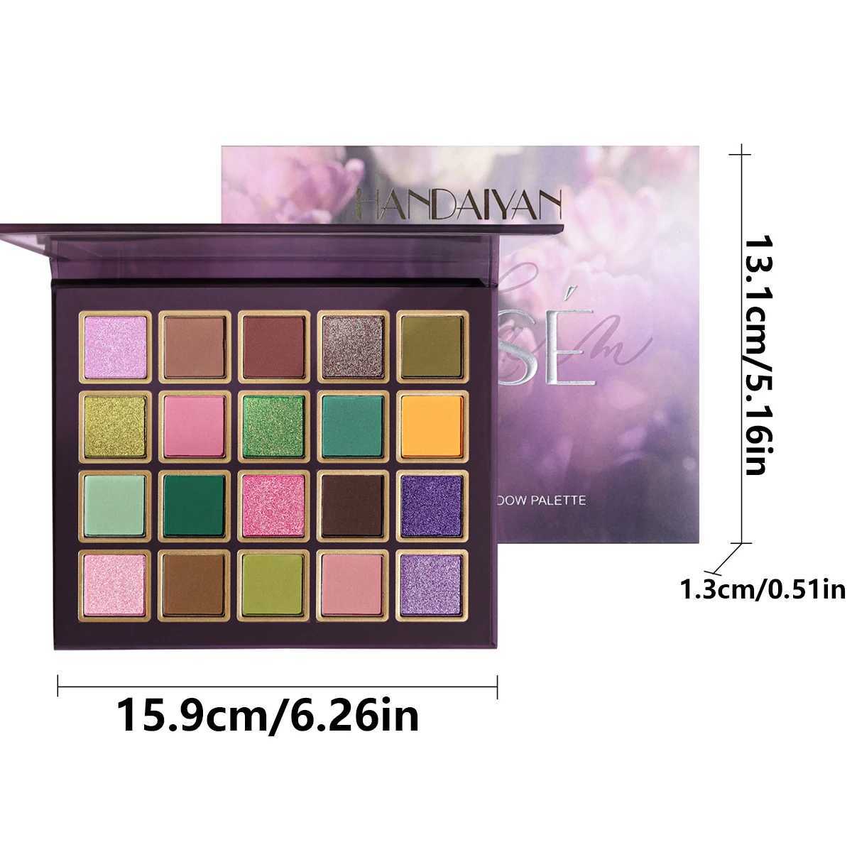 20 color European and American makeup eye shadow palette matte nude makeup durable cosmetics eye shadowW241212