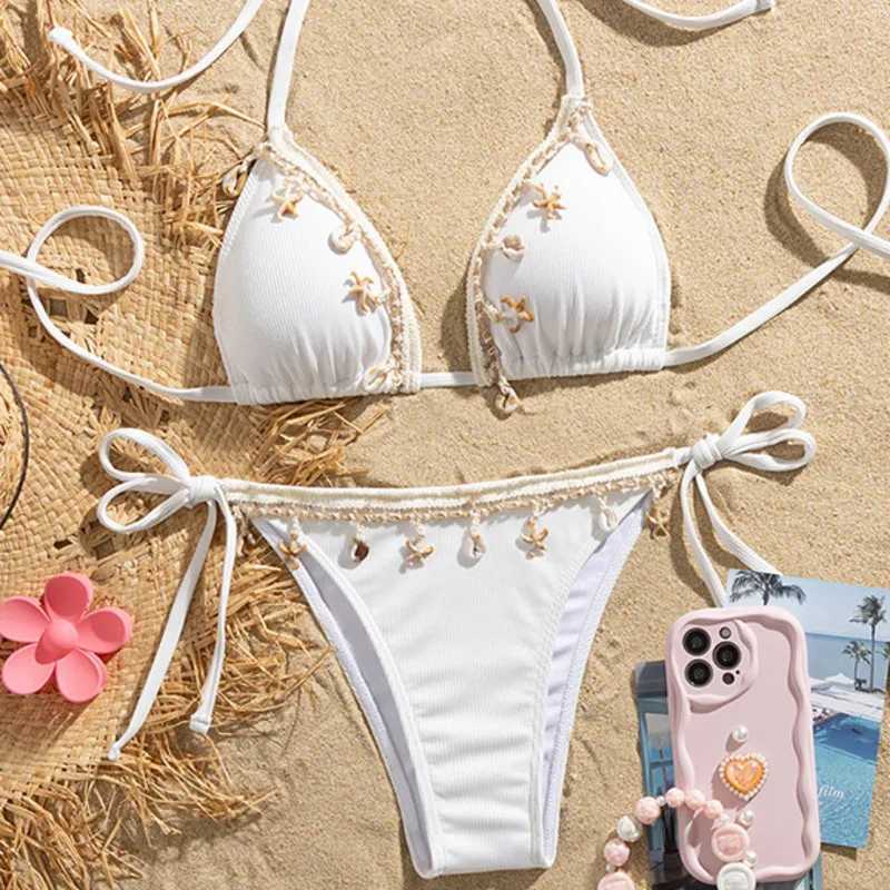 Sexy Bikinis 2025 Womens Swimwear Fa Swimsuit For Swimming Wear Bathing Suits Brazilian Bikini Set Beachwear Pool BatherXJ241212