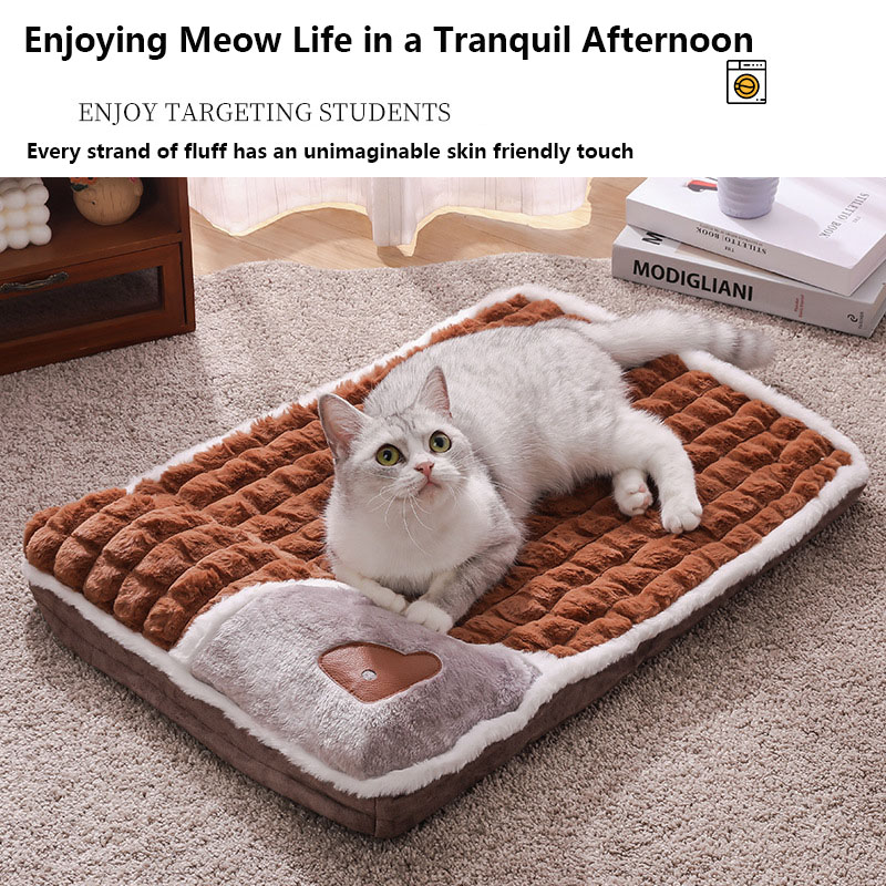 Update Pet Supplies, Winter Warmth, Thickened Sleeping Mats, Pet Sofas, Dog Cat Beds, All Seasons