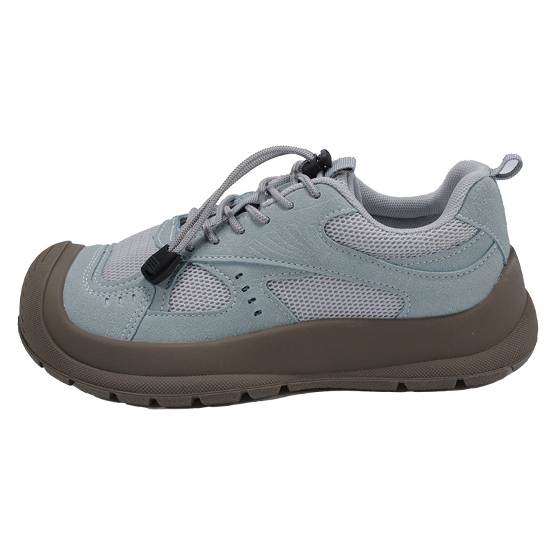 Women Sports Shoes:Designer Hiking Shoes Comfort Running Shoes Versatile Casual Style Breathable Sneakers,Beige/Grey/Blue,Free shipping