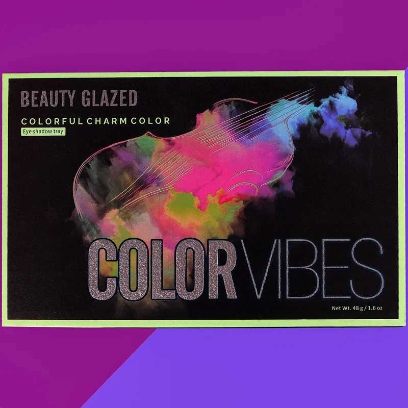 Beautiful glass color vibration 40 color eye shadow palette l makeup eye shadow palette cosmeticsW241212