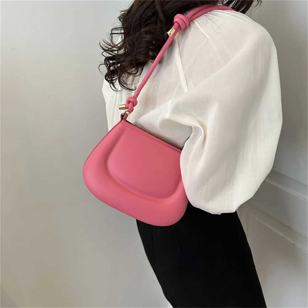 Soft PU Leather Crossbody Bag Wen Solid Color Handbag With Small Shoder Bags Z250514