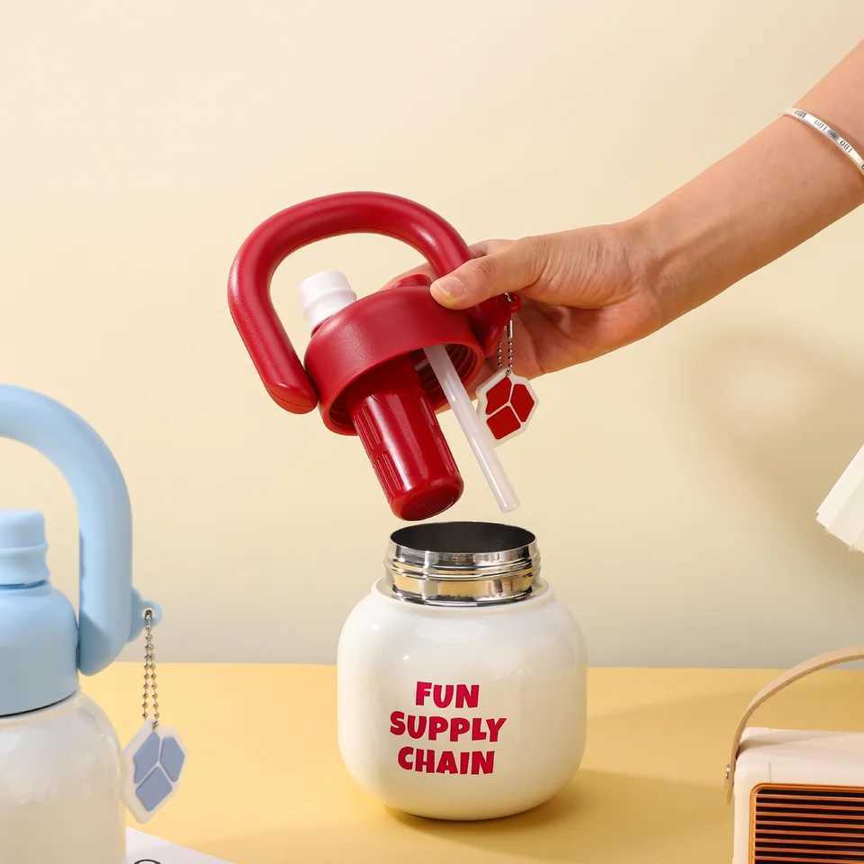 Vacuum cup 316 stainless steel Insated 650ml high-quality cute portable coffee cup Insation g birthday gift Y241211