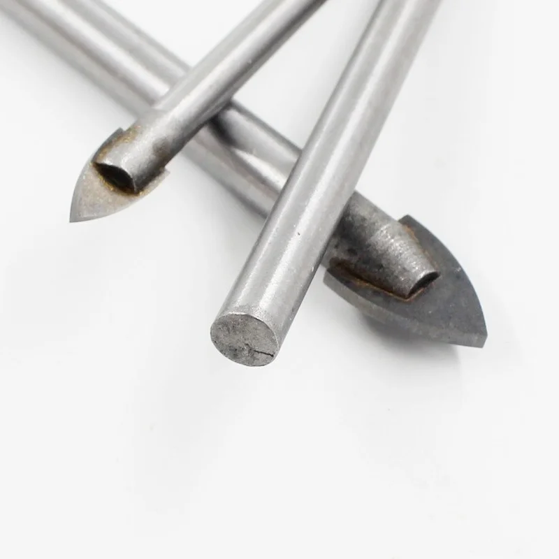 4/6/7pcs Glass Marble Porcelain Spear Head Ceramic Tile Drill Bits Set Spade for Ceramic Wall Concrete Hole Opener