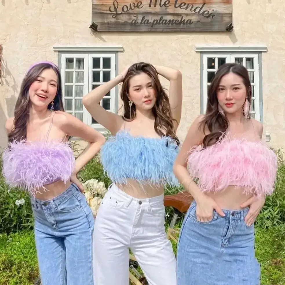 0.5M 1M 2M Long Green Ostrich Feather Boa Customzied Ostrich Feather Boa 6Ply Fluffy Feathers Trim Decoration Plumes Decor 241212