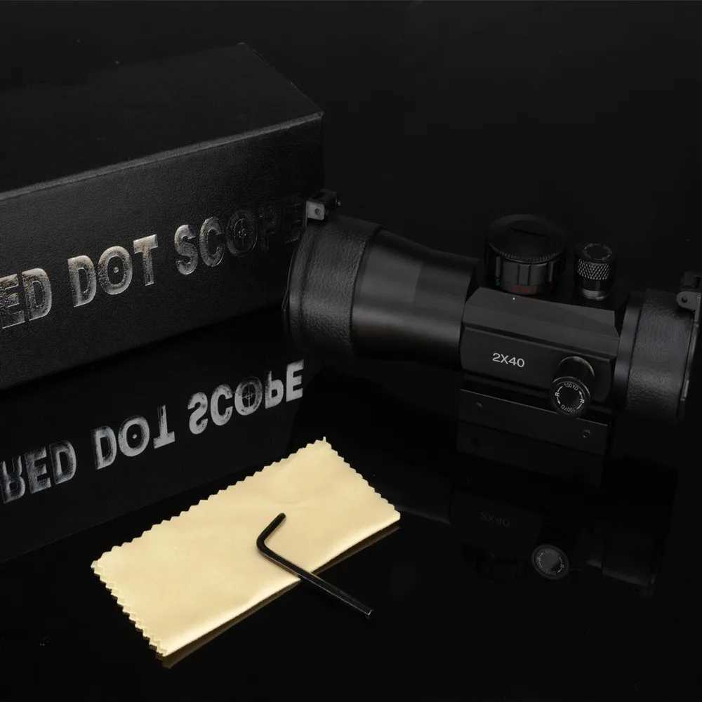 3X44/2X40/3X42/1X40 Holographic Sight Red/Green Dot Scope Red Dot Reflex Sight With 11/20mm Mount Rifle Scope Airsoft HuntingXJ241212