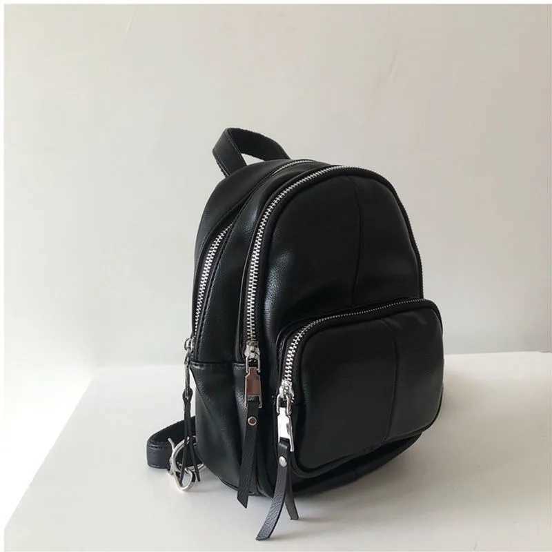 Backpack Fem New Style Fi Brand All-mah Go Out Ins Shoder Bag Ch Pack Korean Versi Soft Leather Z241212