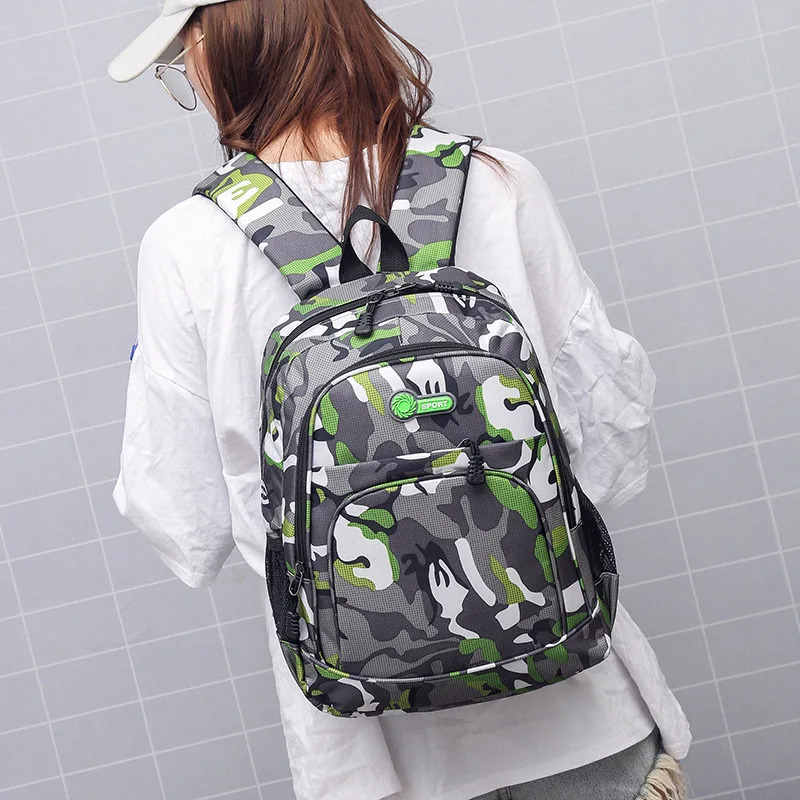 Camouflage mens backpack travel rens school bag cool boys military school bag youth boys girls school backpack sac mochila 241210