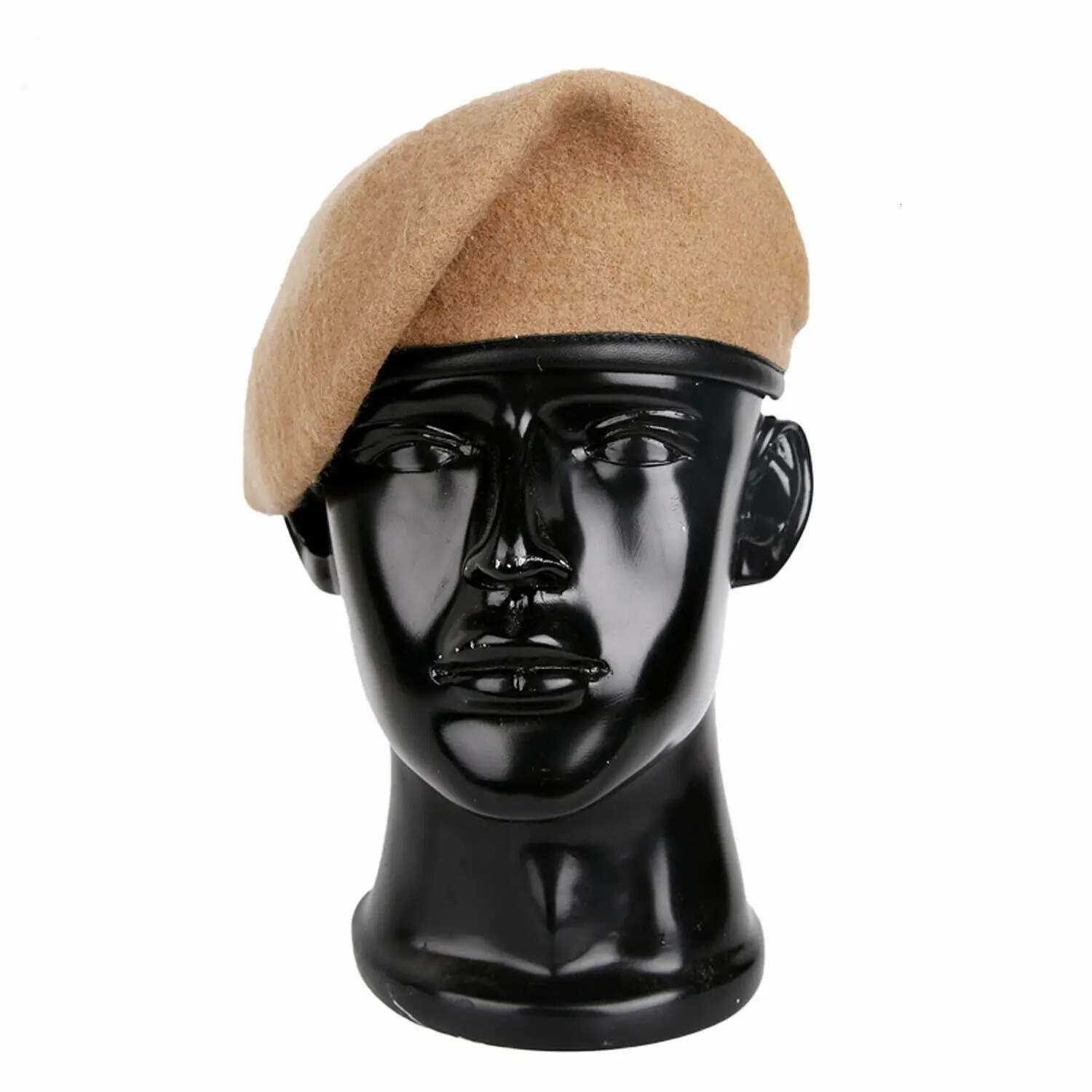 US Army Special Forces Wool Chestnut Beret UKSF USSF Green Chestnut Beret Red Chestnut Beret Military Hat 241211