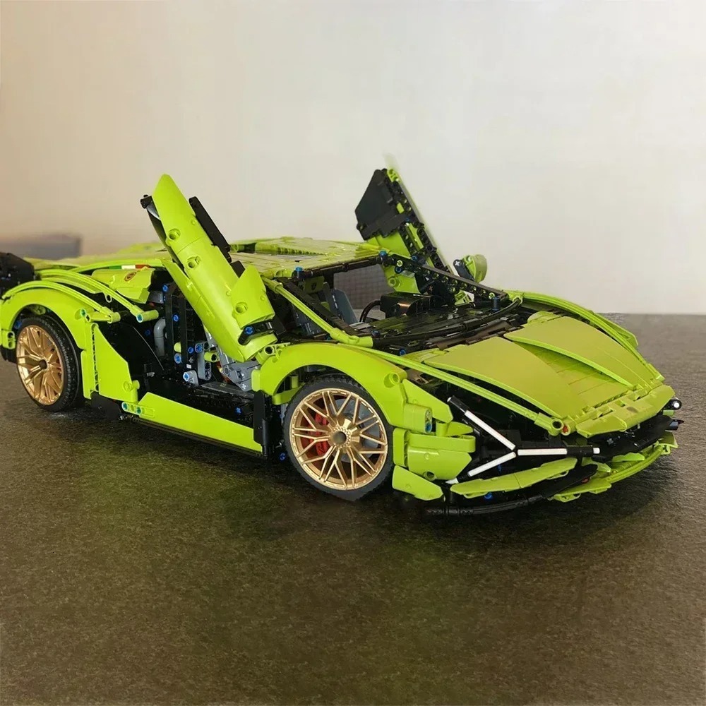 Building Blocks Cpatible With Moc 42115 Brick Models Adt Sports Car Toys Boys Birthday Gifts C251203