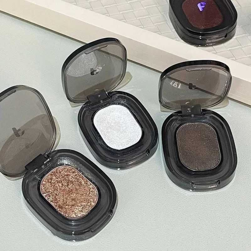 Flash Punk Smoke Black eye shadow Makeup Palette Metal Dark Silver Eye Shadow Highlighter l Brown eye shadow Pigment CosmeticsW241212