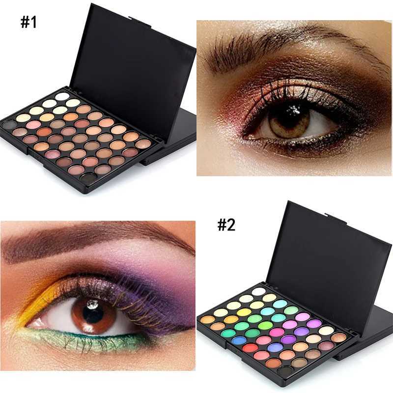 40 color matte eye shadow palette earth color shimmer earth eye shadow power set makeup tools makeupW241212