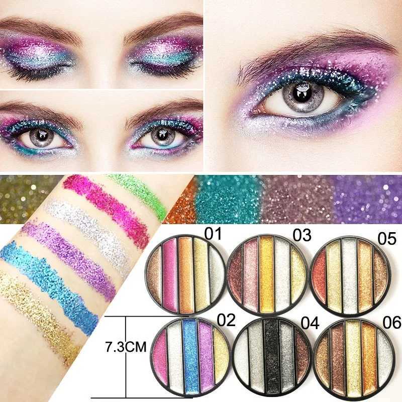 Chameleon eye shadow metal powder sequins shiny high gloss pigment eye shadow palette eye shadow party makeup sequinsW241212