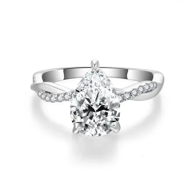Multiple Shapes 2 Vineman shaped Ring S925 Silver Plated 18K Gold Womens Anniversary Wedding Band 241210