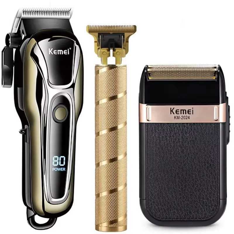 Clipper Electric Hair Trimmer for men Electric shaver professional Mens Hair cutting machine Wireless barber trimmer W241212