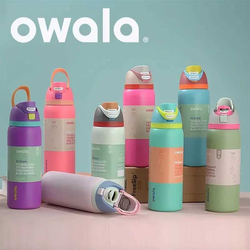 Owala cup vacuum film and hot water bottle beverage hot stainless steel hot coffee Y241211