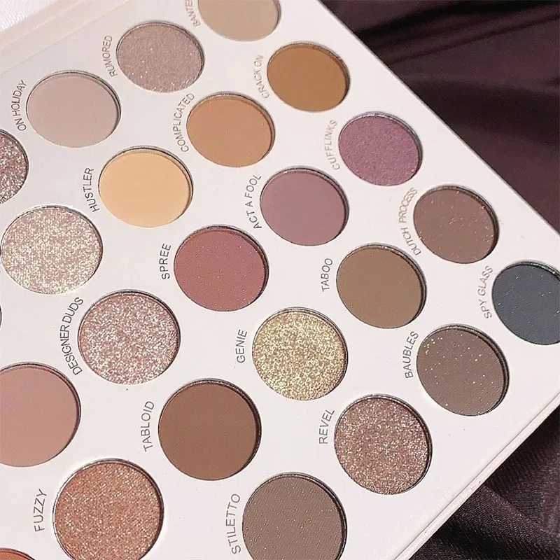 30 color eye shadow plate matte eye shadow girl beginner professional multi color eye shadow plate for daily makeup toolsW241212