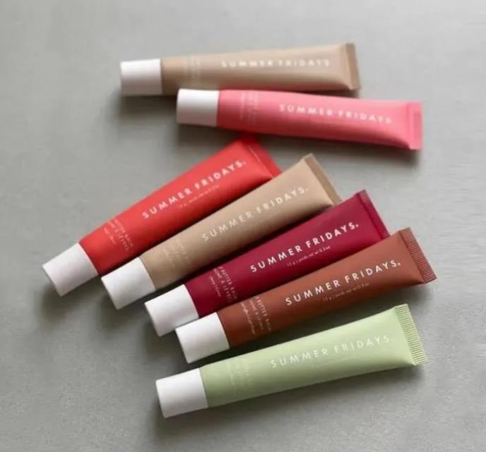 Lip Butter Balm for Smooth and Soft Lips pink Sugar vanilla beige brown sugar vanilla sweet mint poppy cherry Summer Fridays free shipping