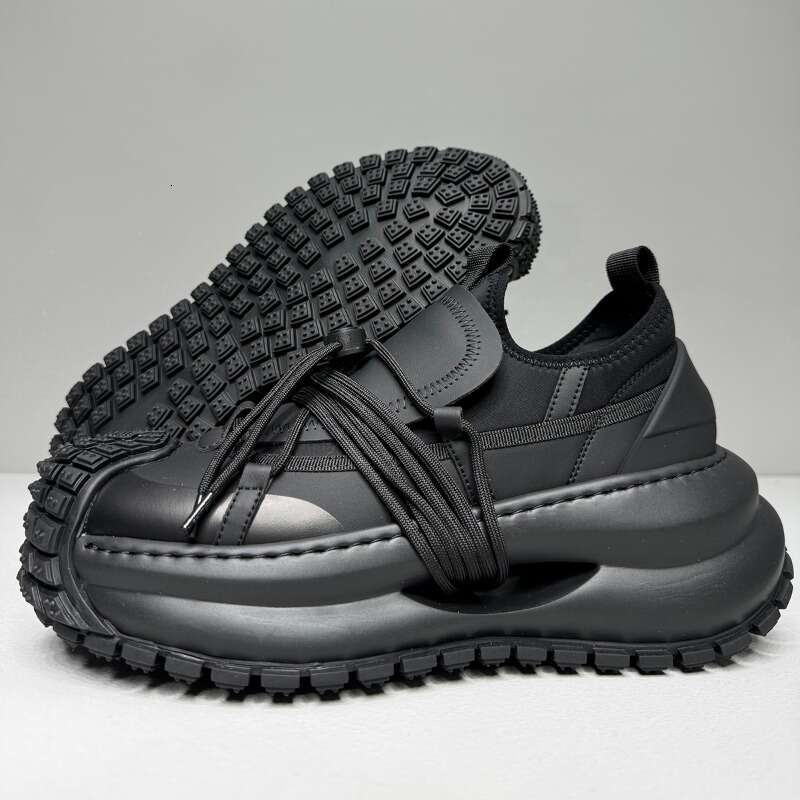 New Fashion Men Sneakers Thick Sole Height Increase Anti-skid Casual Sports Shoes tenis para hombre