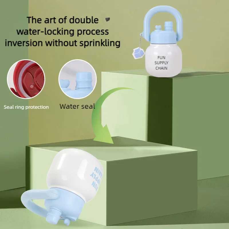 316 stainless steel portable teapot plug-in tea cup new capacity large double mouth portable teapot big belly water cup Y241211