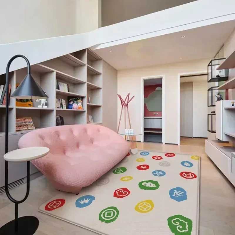 177 * 64cm Folding Baby Play Mat Education Childrens Carpet Kindergarten Crawling Mat Childrens Carpet Activity Game Toy Gift W241221