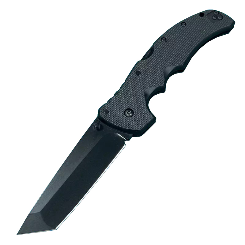 Top Quality Recon Tactical Folding Knife S35VN Tanto Point Blade GRN Handle Outdoor Survival EDC Pocket Knives with Retail Box