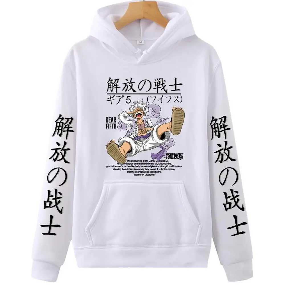 Japanese Anime Graphics Shirt for Mothers Hoodie Roronoa Zoro Funny Cartoons Luffy Manga One Piece Gear 5 Y241212
