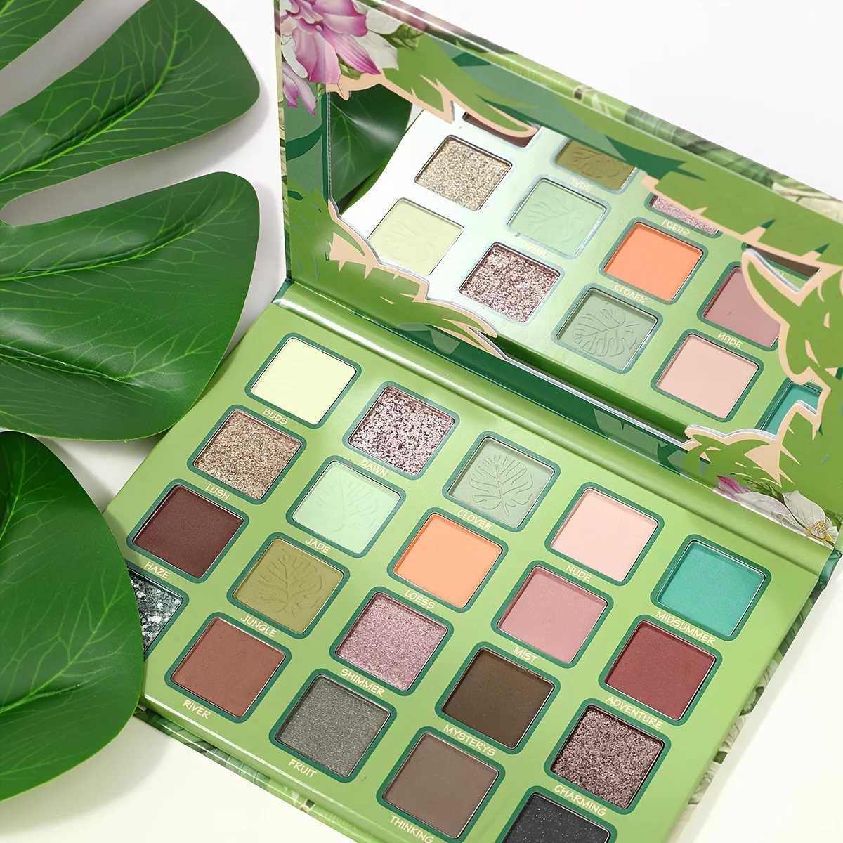 USHAS Eyeshadow Multi Color Makeup Matte Exquisite Multi purpose Non Flyable Powder Not Easy to Peel Makeup CosmeticsW241212
