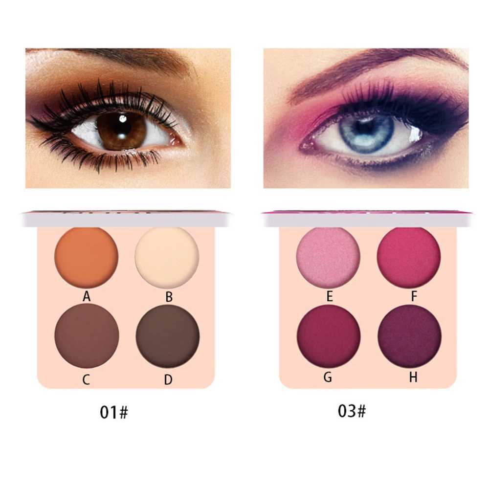 Matte eye shadow palette nude mineral professional eye shadow powder pigment cosmetics waterproof matte makeup eye shadow trayW241212