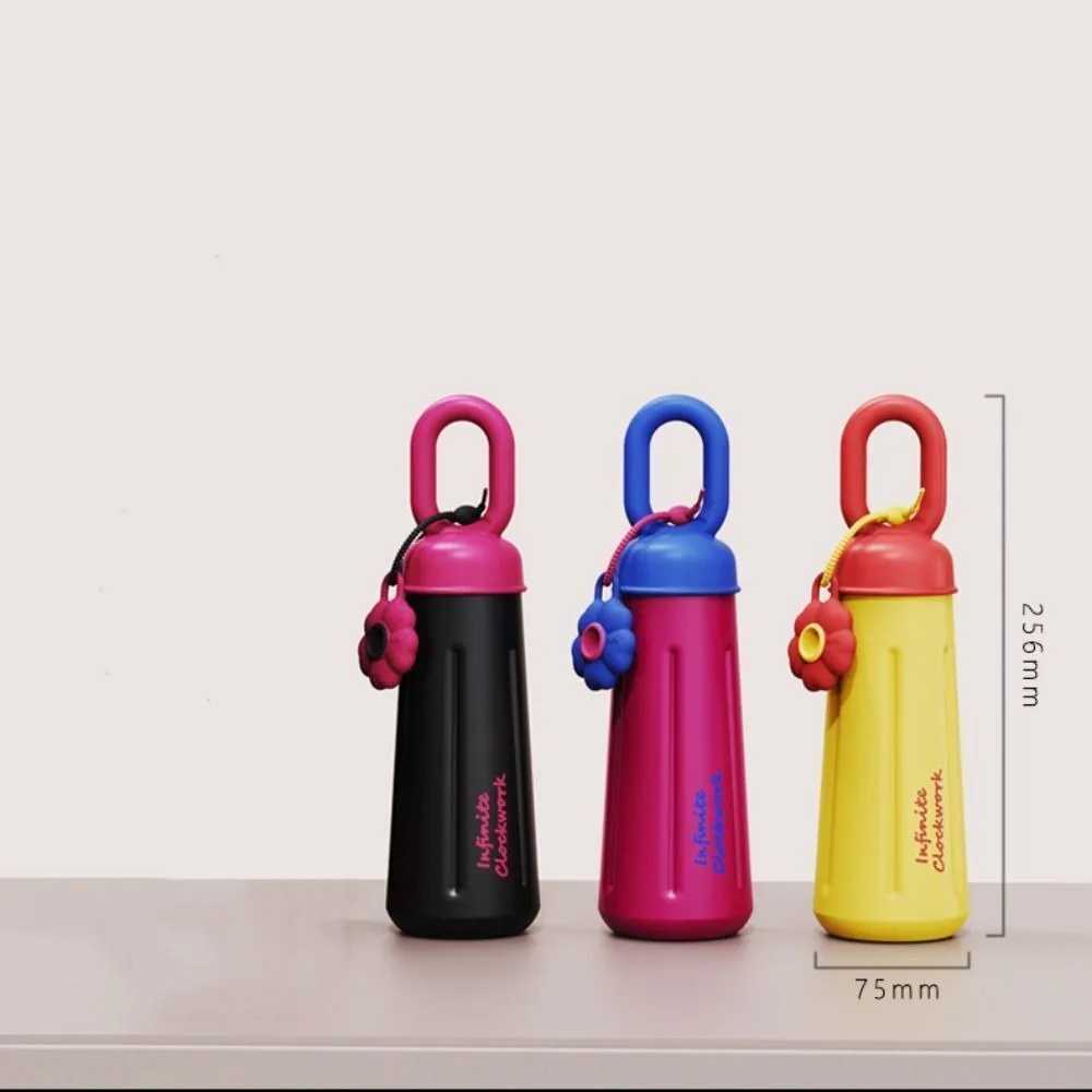 316 stainless steel car carrying cup portable dopamine thickened water cup anti drip student inflatable cup Y241211