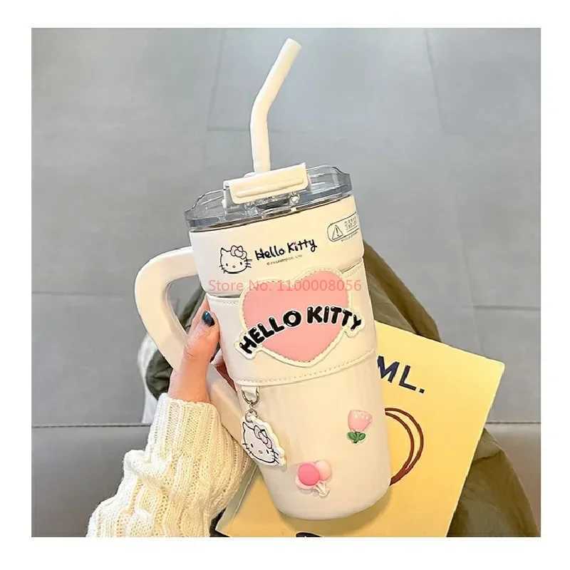 1200ml large capacity straw crazy cup a practical and cute birthday gift for your best friend Y241211