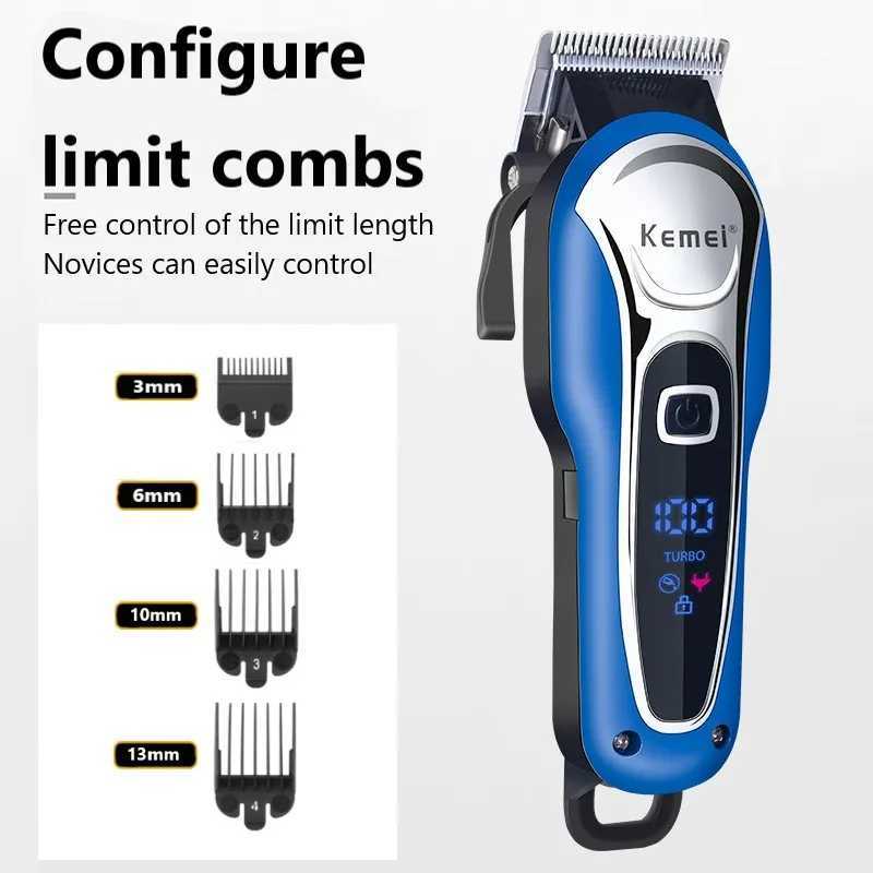 Kemei Barber Professional Barber Male Electric Shaver Barber Cordless Barber W241212