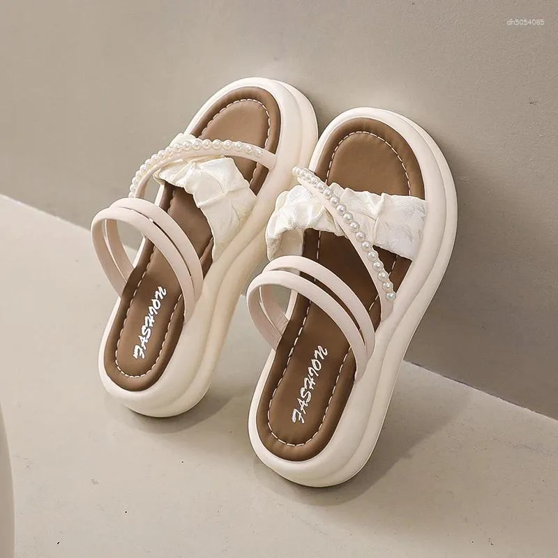 Slippers 35-40trend Outdoor Women Sexy Shoes Summer Designer Sandals Casual Ladies Platform Girls