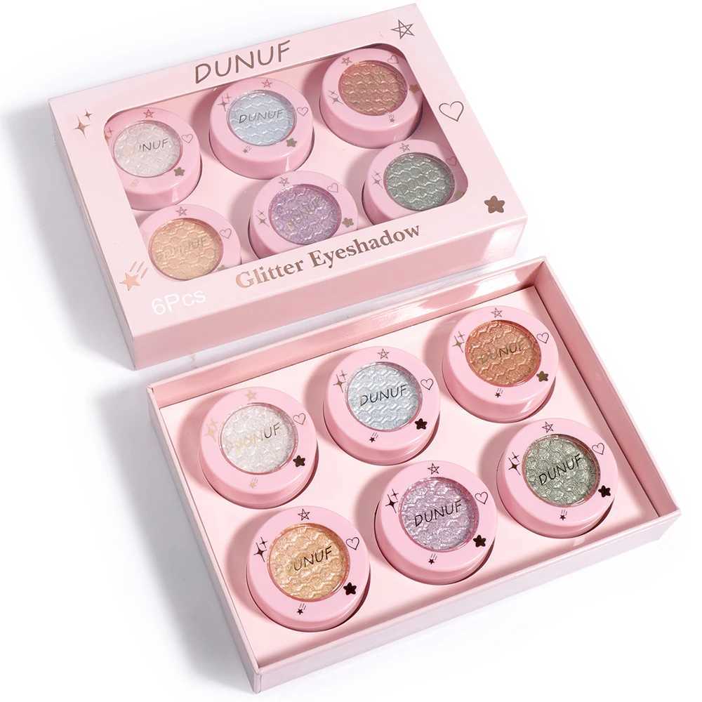 DUNUF 6-color potato eye shadow with long-lasting moisture and delicacyW241212
