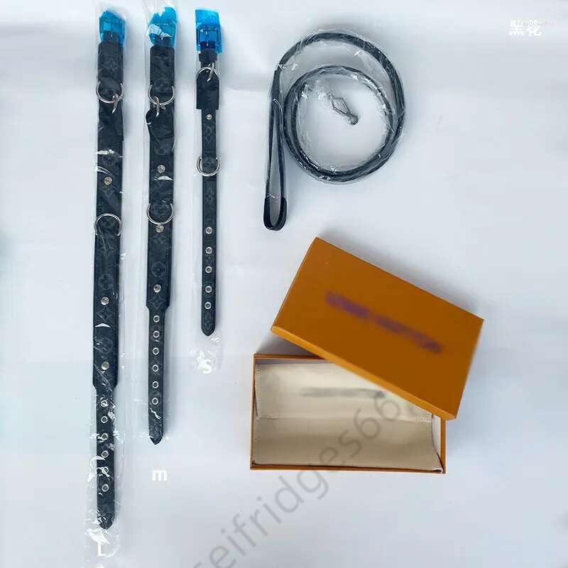 Fashion Pet Collar Dog Collar Cowhide Material Classic Teacup Teddy Maltese Cat Leash Harness And Leash