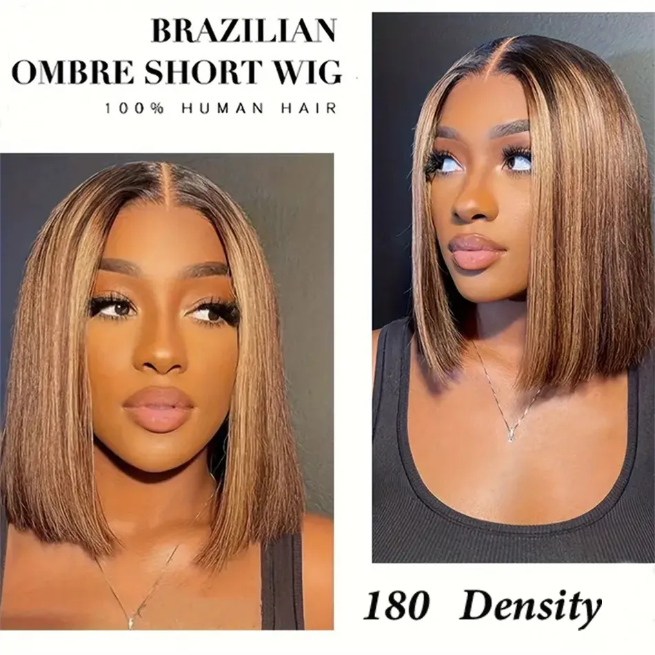 100% Really Wig Long Brazilian Blonde for Women 13x4 Transparent Lace Front Human Hair Preplucked Heat Resistant Highlight Short Bob e curly Wigs