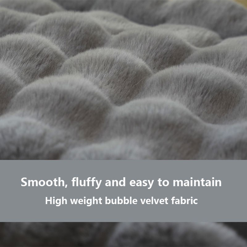 Update Plush Winter Cat And Dog Bed With Thick Warm Foam - Perfect For Cold Weather