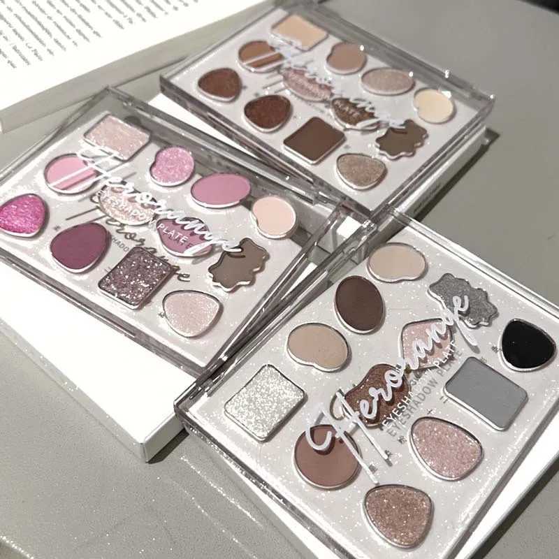 12 color eye shadow palette delicate powder fly free powder shimmer natural growth comprehensive paletteW241212