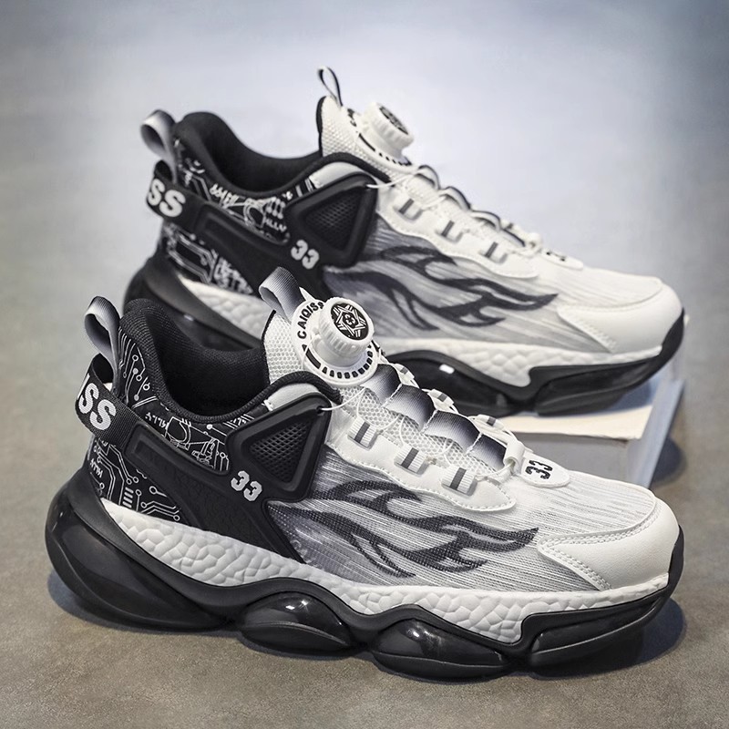hot Running Shoes Women Men - Trendy Thick Sole Sneakers for Jogging, Tennis, Gym & Training