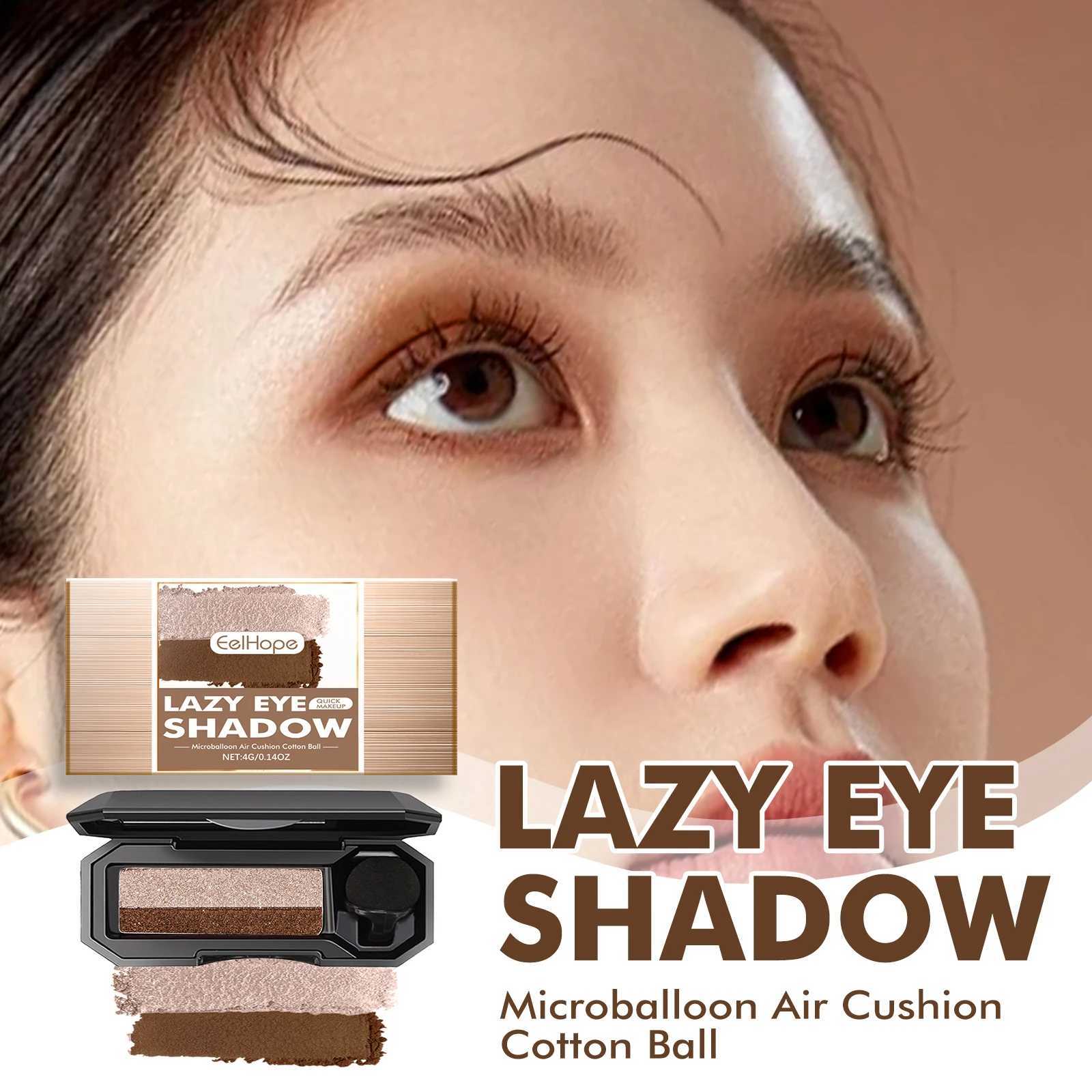 Female natural color lace matte novice makeup sequins eye shadow lasting perfect double color eye shadowW241212