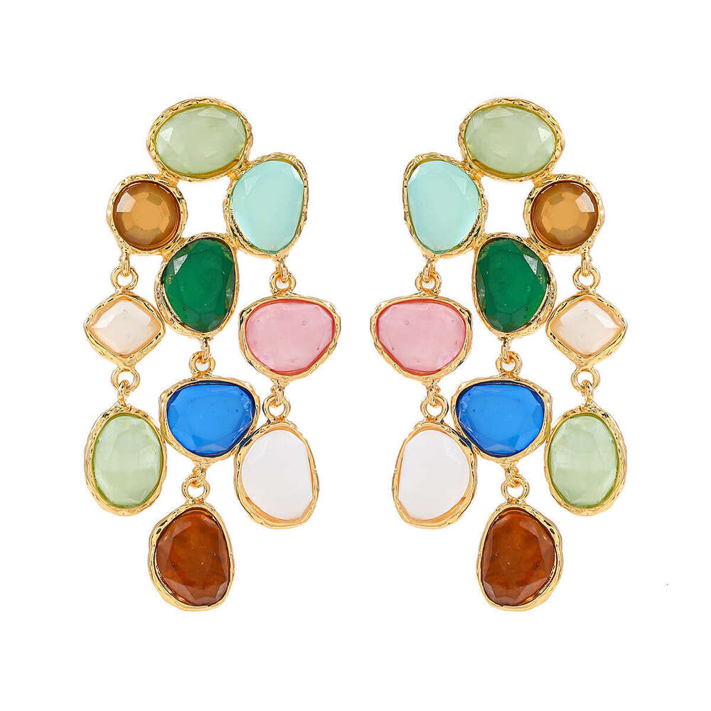 Fashionable Colorful Bohemian Style Handmade Earrings