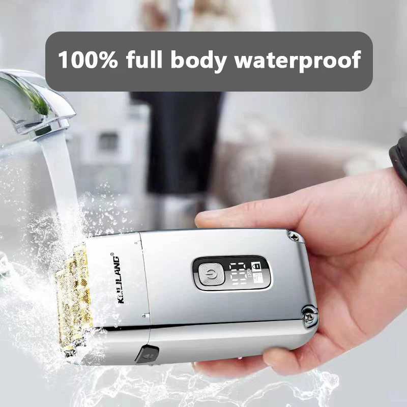 Professional hair clipper LCD hair clipper mens hair salon strong precision processing beard hair clipper Kulilang R55 R66 R11 W241212