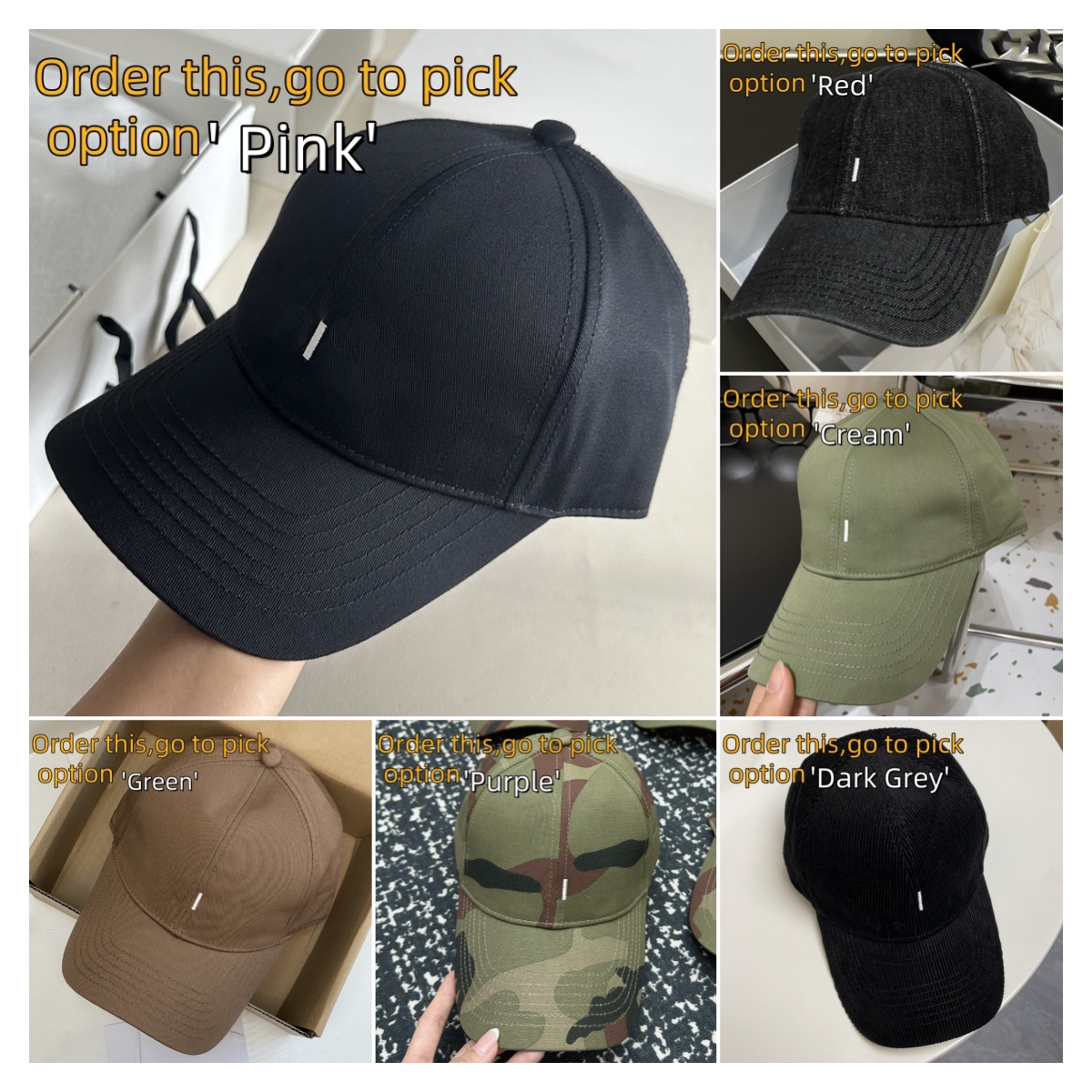 (Order by pic in opt, not by desc)Designer cap Baseball Hat Womens mens Caps luxury Unisex Adjustable Hats ballhat Sun Hat