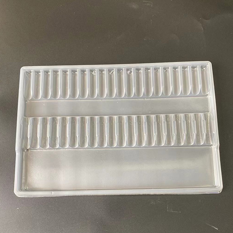 PVC blister packaging blister insert card blister card liner folded double blister transparent custom cover plastic box PET