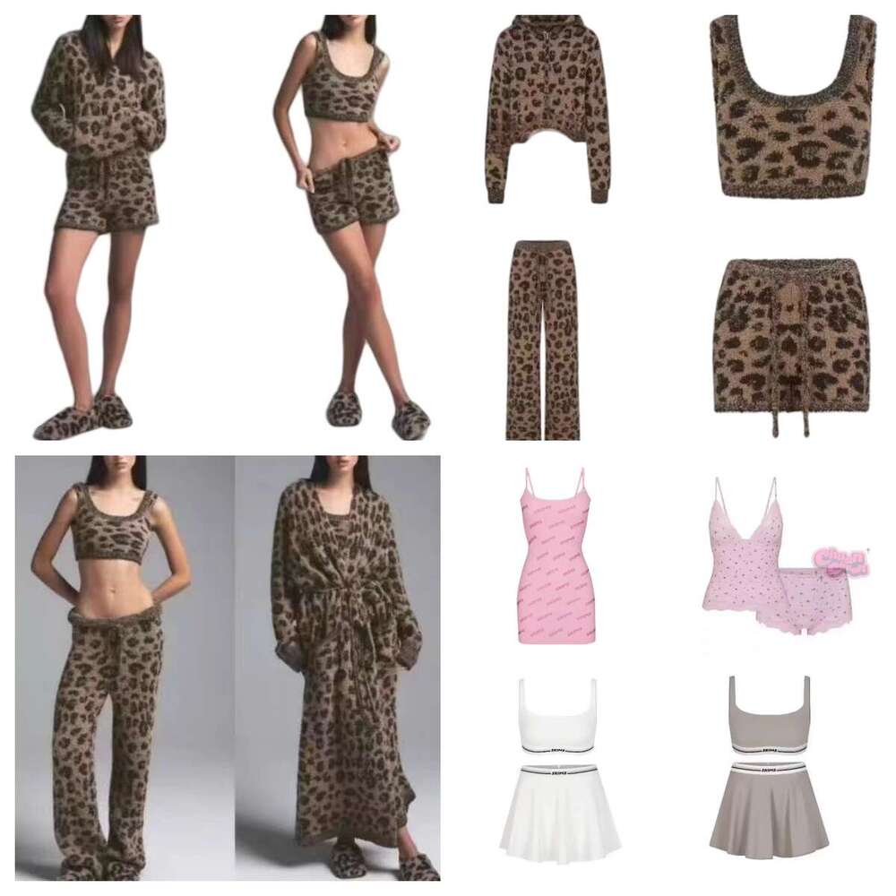 Top women shorts shirt tank top flat cornered modal threaded short shirts flat cornered woman sexy lingerie sport gym wear skimss bodysuit skimss set 