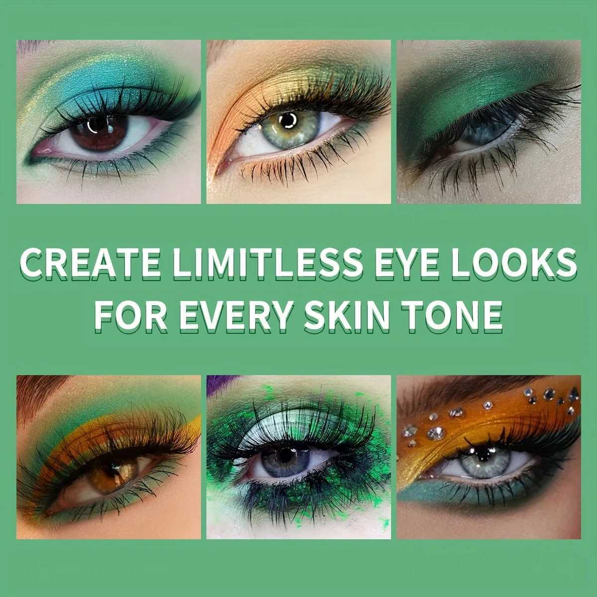 USHAS Eyeshadow Multi Color Makeup Matte Exquisite Multi purpose Non Flyable Powder Not Easy to Peel Makeup CosmeticsW241212