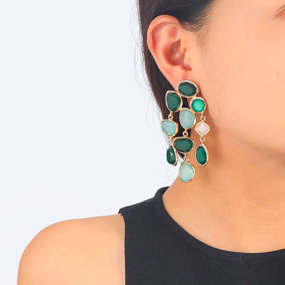 Fashionable Colorful Bohemian Style Handmade Earrings