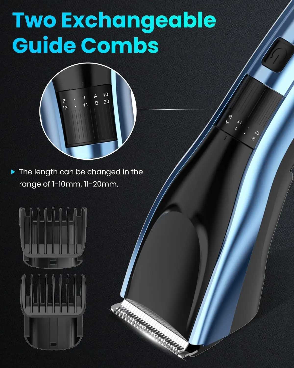 SEJOY Mens Cordless Hair Clipper Professional Mens Hair Clipper Charging Hair Clipper W241212